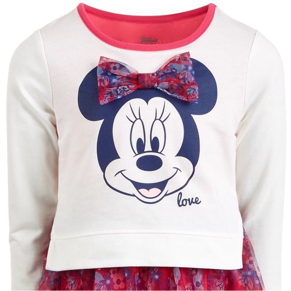 Disney Minnie Mouse Girls' Tutu Dress - Picture 3 of 13